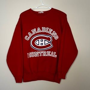 Vintage 80s Montréal Canadiens sweatshirt